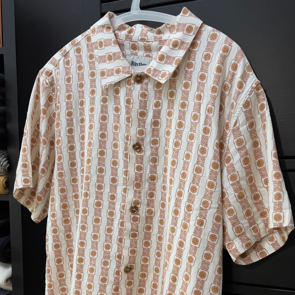 Rhythm Men’s SS Button Up